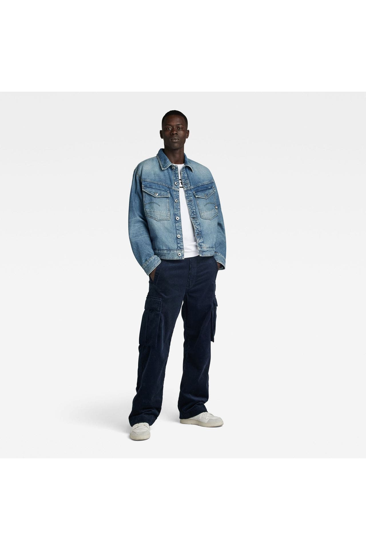 G-STAR Jeansjacke 'Dakota' graublau, Bild 1