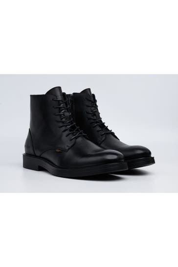 REPLAY Leder-Stiefel 'Pelle' schwarz