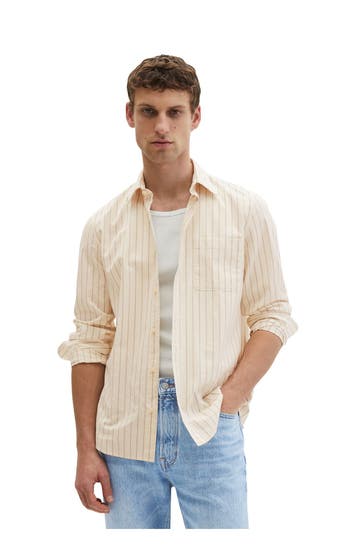 MARC O'POLO Casual-Hemd gestreift