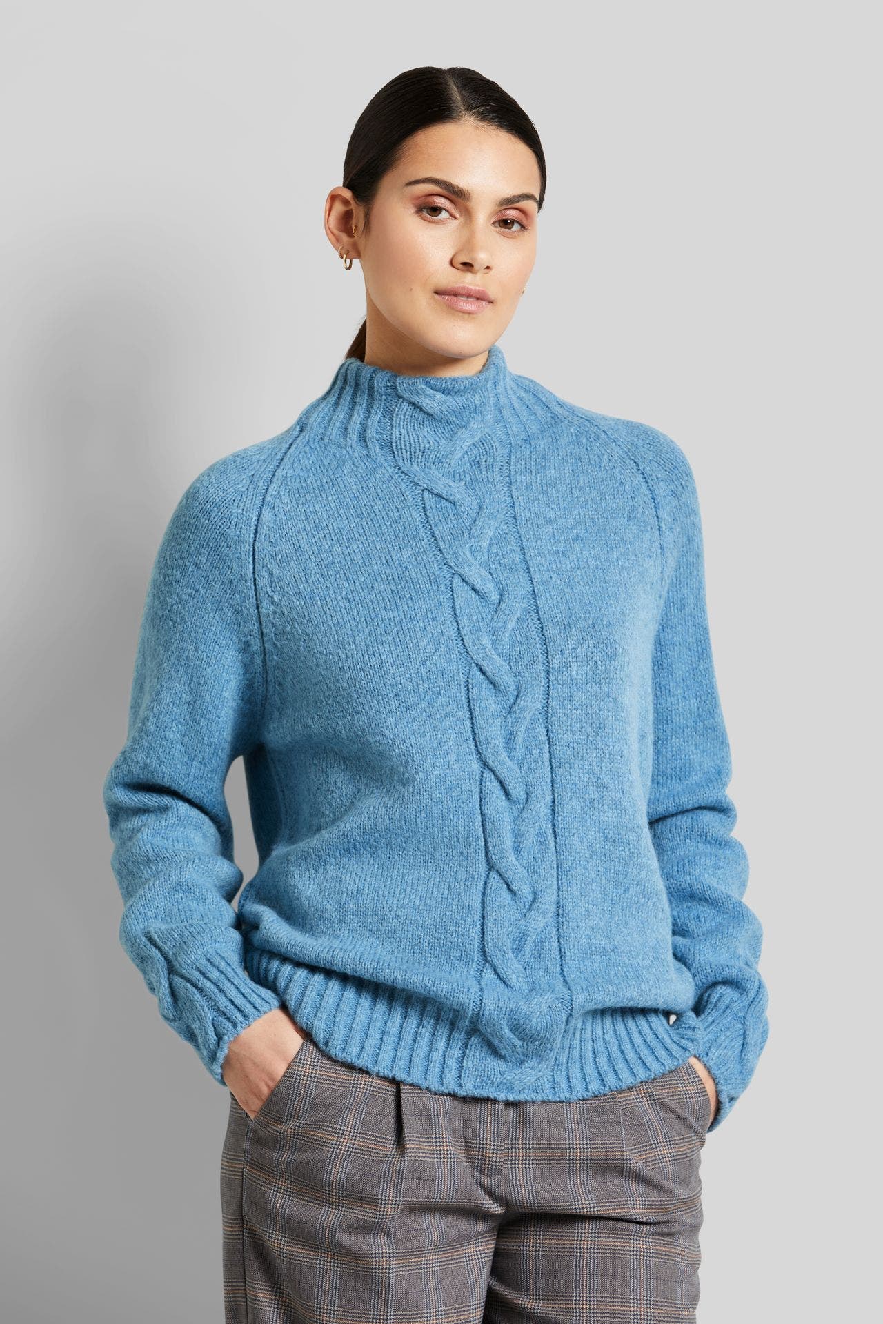 BUGATTI Strickpullover blau, Bild 1