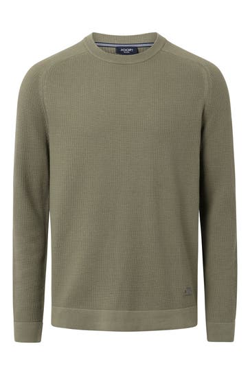 JOOP! Strickpullover 'Ole' oliv