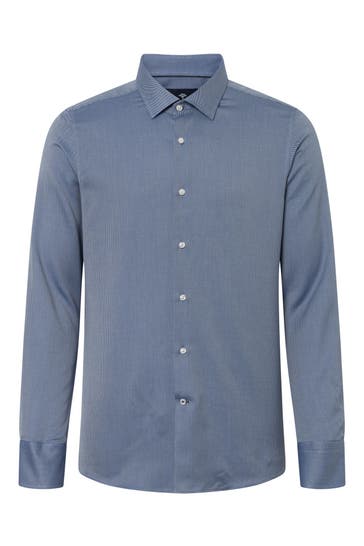 JOOP! Business-Hemd Slim Fit gemustert