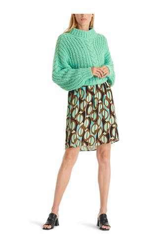 MARC CAIN Strickpullover grün