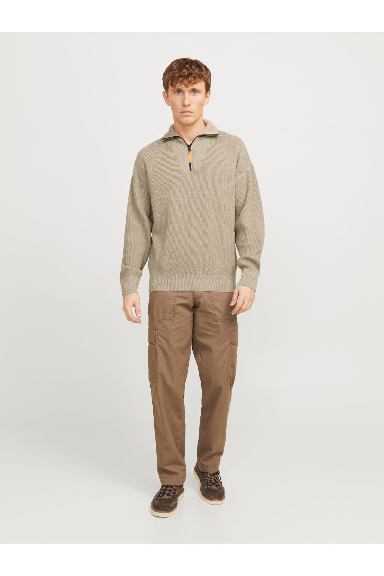 JACK & JONES Troyer hellbraun, Bild 1