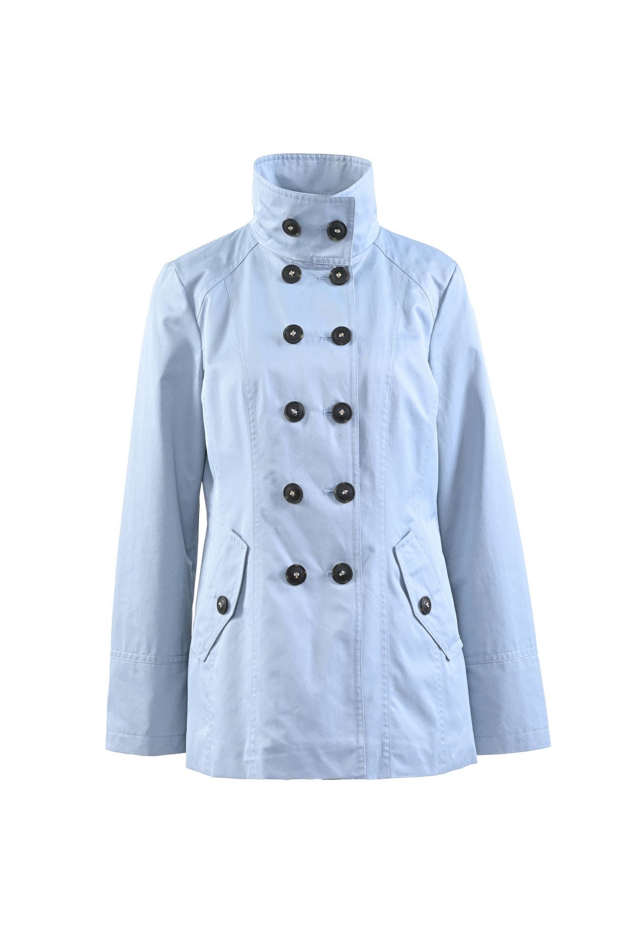 FUCHS SCHMITT Trenchcoat taubenblau, Bild 1