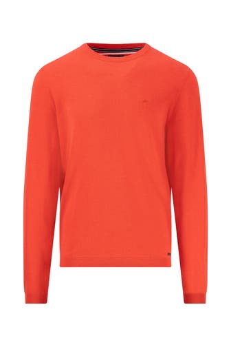 FYNCH-HATTON Strickpullover orangerot
