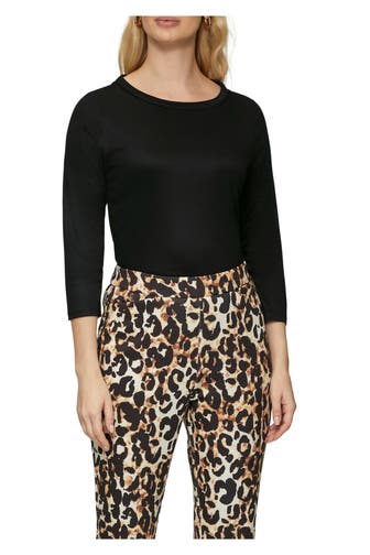 S.OLIVER BLACK LABEL Longsleeve schwarz