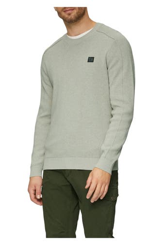 S.OLIVER Strickpullover graugrün