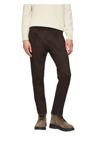 S.OLIVER Stoffhose dunkelbraun