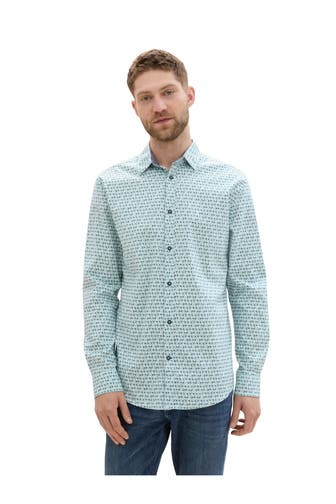TOM TAILOR Casual-Hemd Fitted Fit
