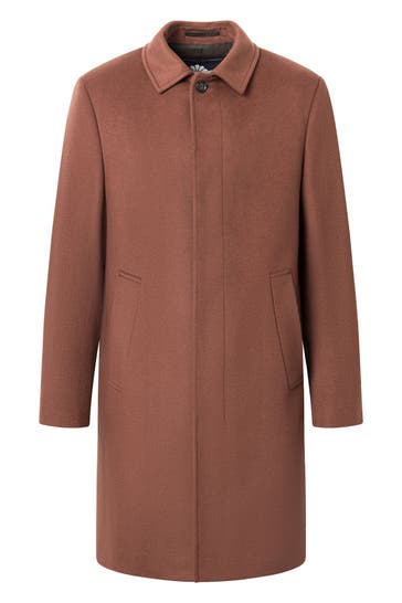 JOOP! Wollmantel Varo braun