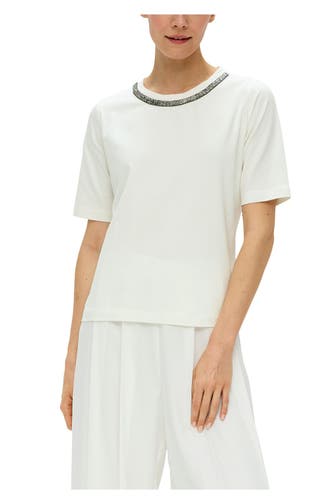 S.OLIVER BLACK LABEL T-Shirt ecru