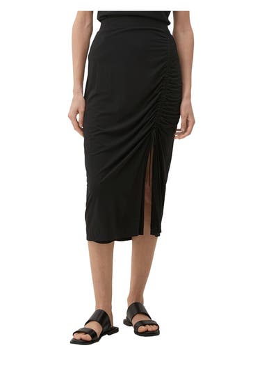 S.OLIVER BLACK LABEL Midirock schwarz