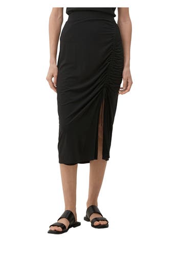 S.OLIVER BLACK LABEL Midirock schwarz