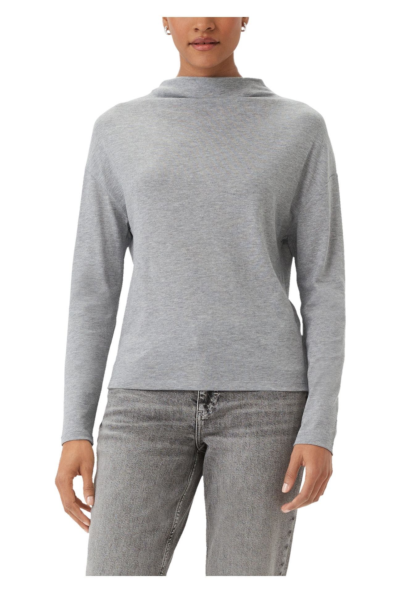 COMMA, Longsleeve grau, Bild 1