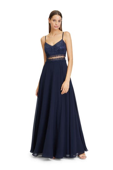 VERA MONT Abendkleid dunkelblau