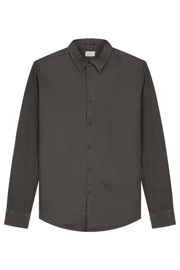 DSTREZZED Leinenhemd Modern Fit
