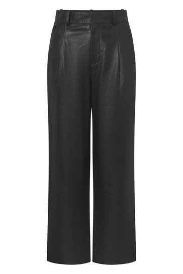 JOOP! Lederhose Lorena schwarz Marlene