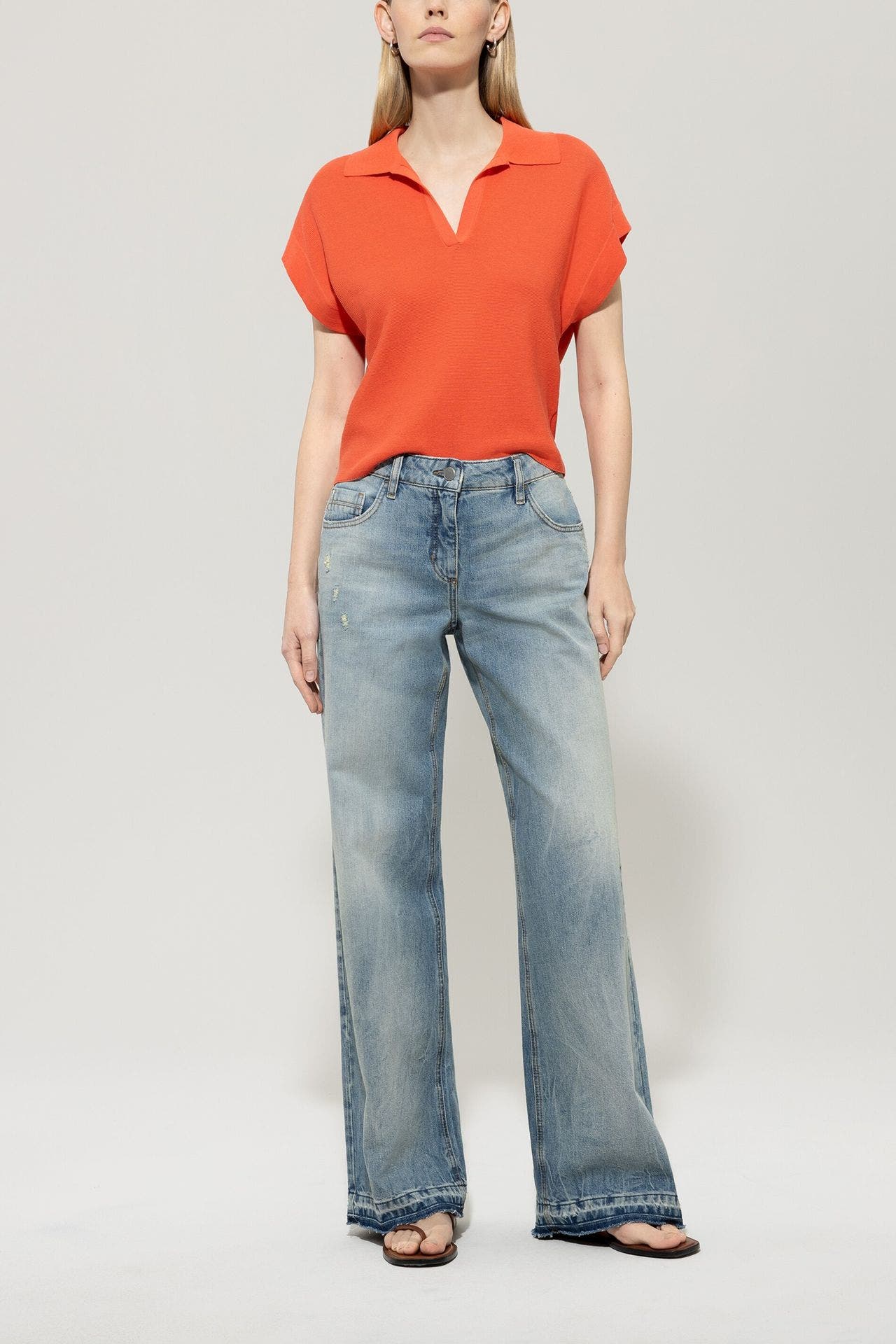 LUISA CERANO Strickshirt koralle, Bild 1