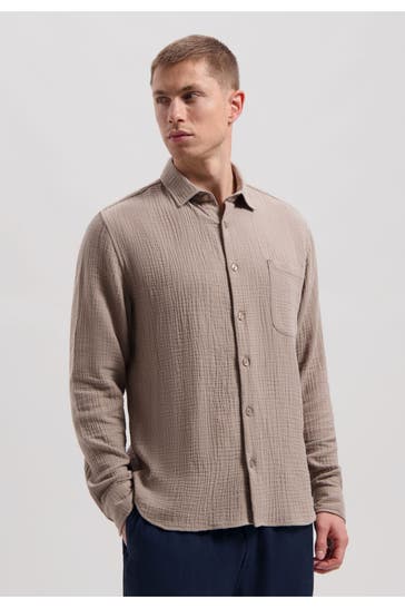 DSTREZZED Casual-Hemd Regular Fit