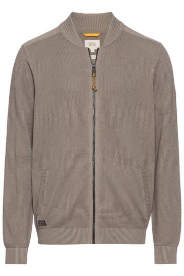 CAMEL ACTIVE Strickjacke steingrau