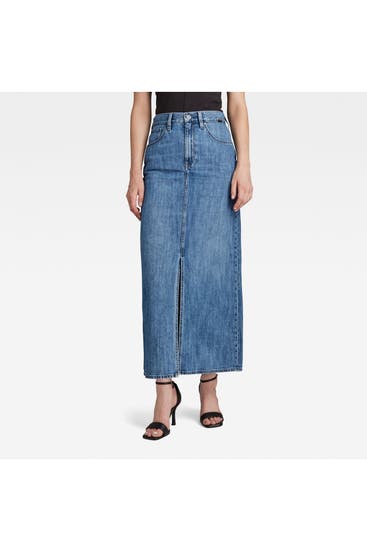G-STAR - Jeansrock 'Viktoria' blau