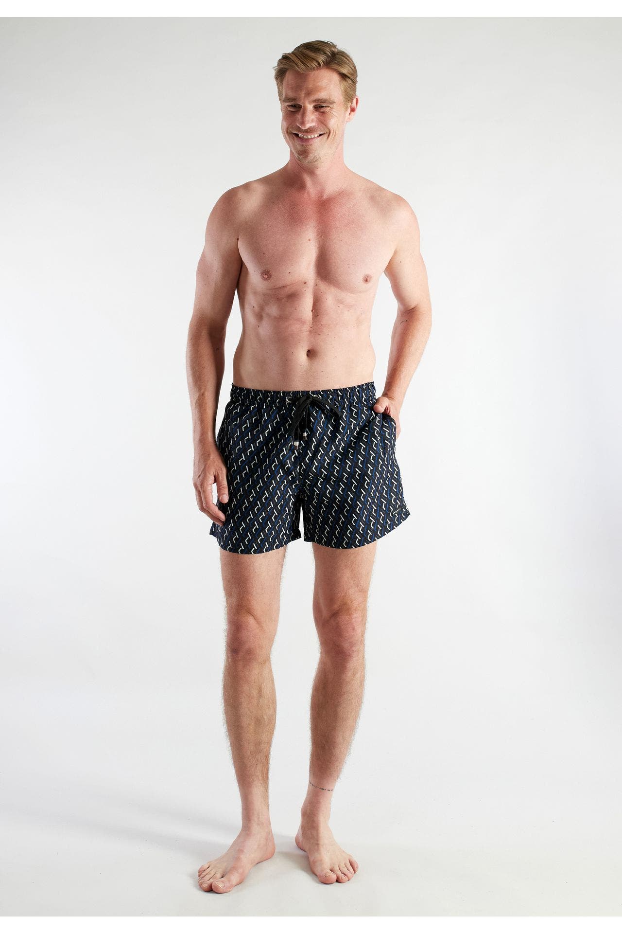 BUGATTI Badeshorts 'Amalfi' gemustert, Bild 1