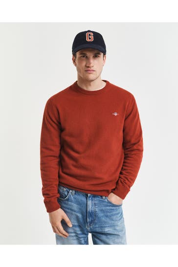 GANT Rust-orange woollen jumper