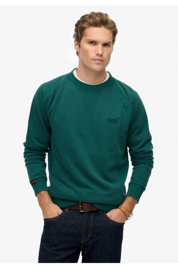 SUPERDRY Sweatshirt meergrün