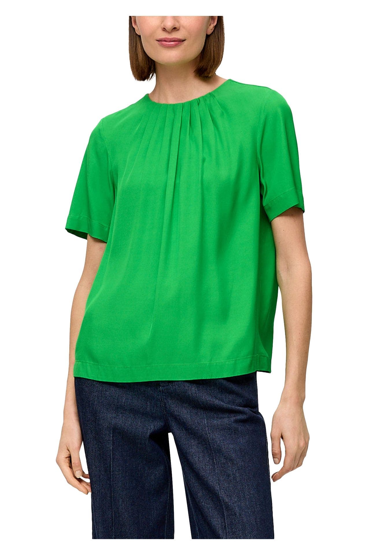 S.OLIVER BLACK LABEL Blusenshirt grün, Bild 1