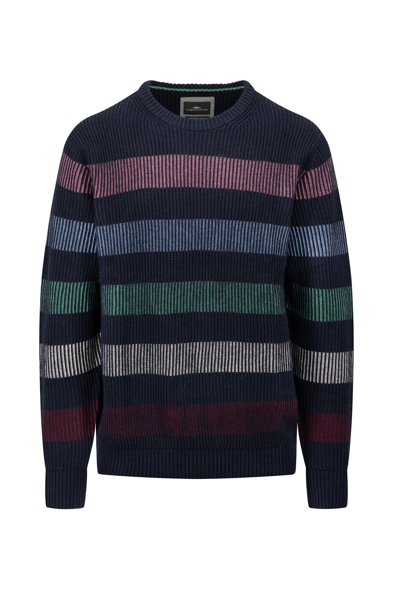 FYNCH-HATTON Strickpullover gestreift, Bild 1
