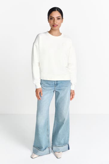 RICH & ROYAL Sweatshirt weiß