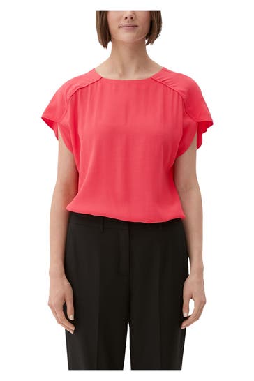 S.OLIVER BLACK LABEL Blusenshirt fuchsia