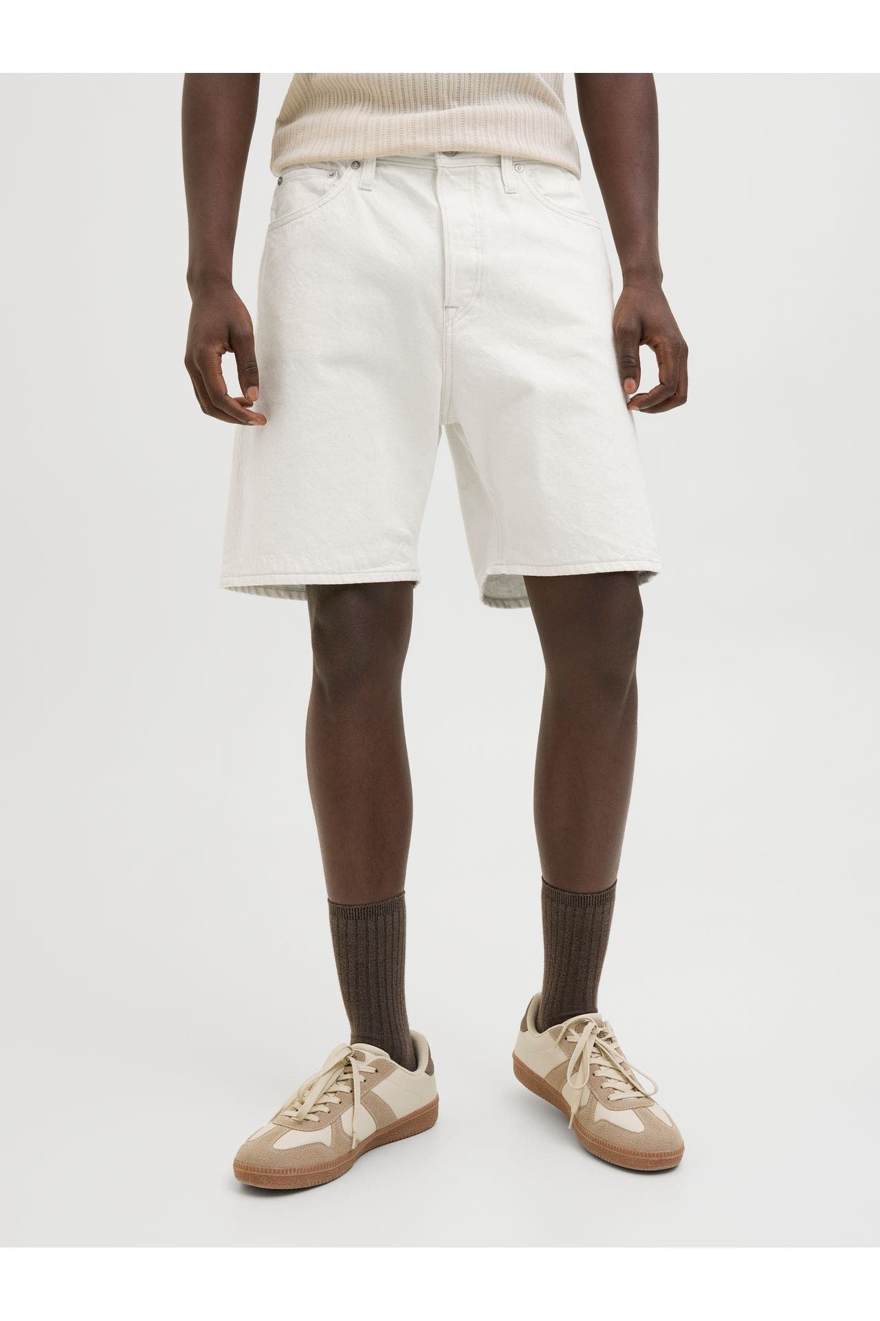 JACK & JONES Jeansshorts 'Tony' weiß, Bild 1