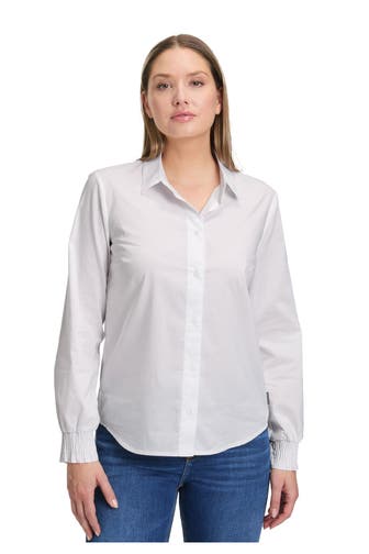 BETTY & CO Casual-Bluse weiß