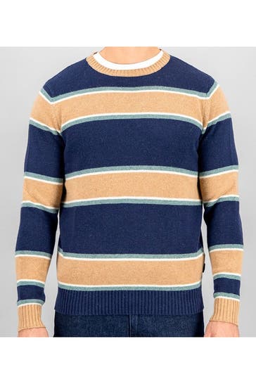 FYNCH-HATTON Strickpullover gestreift