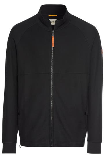 CAMEL ACTIVE Strickjacke schwarz