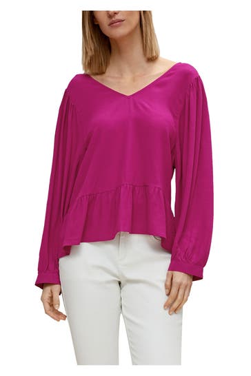 COMMA, Blusenshirt pink