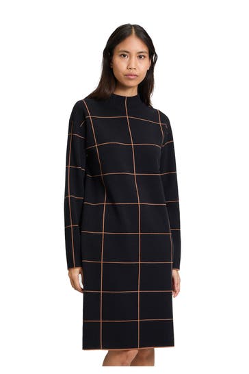 BETTY BARCLAY Strickkleid schwarz