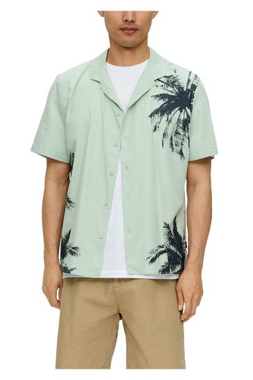 S.OLIVER Kurzarmhemd Regular Fit