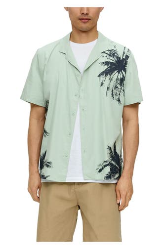 S.OLIVER Kurzarmhemd Regular Fit