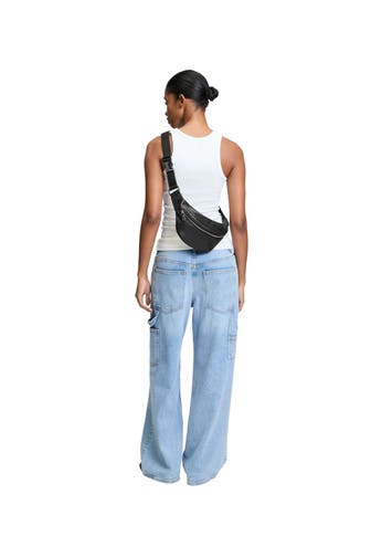 LIEBESKIND BERLIN Bauchtasche schwarz