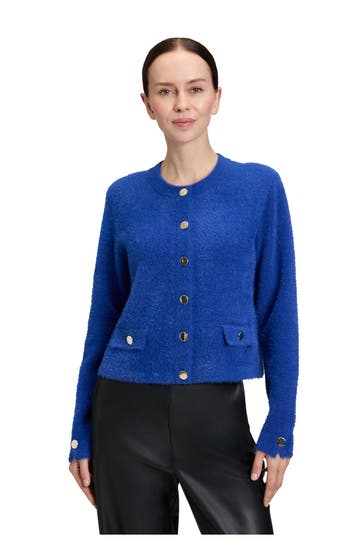 BETTY BARCLAY Strickjacke royalblau