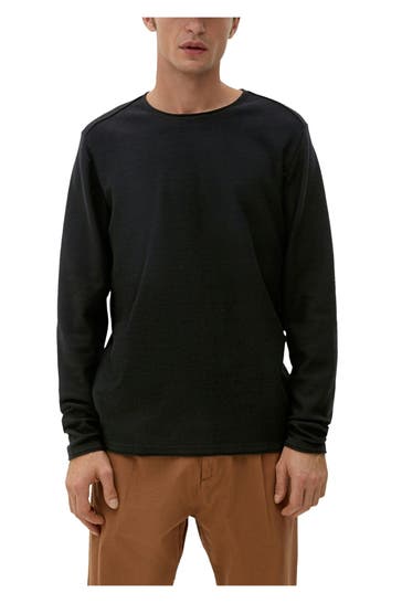 S.OLIVER Strickpullover schwarz