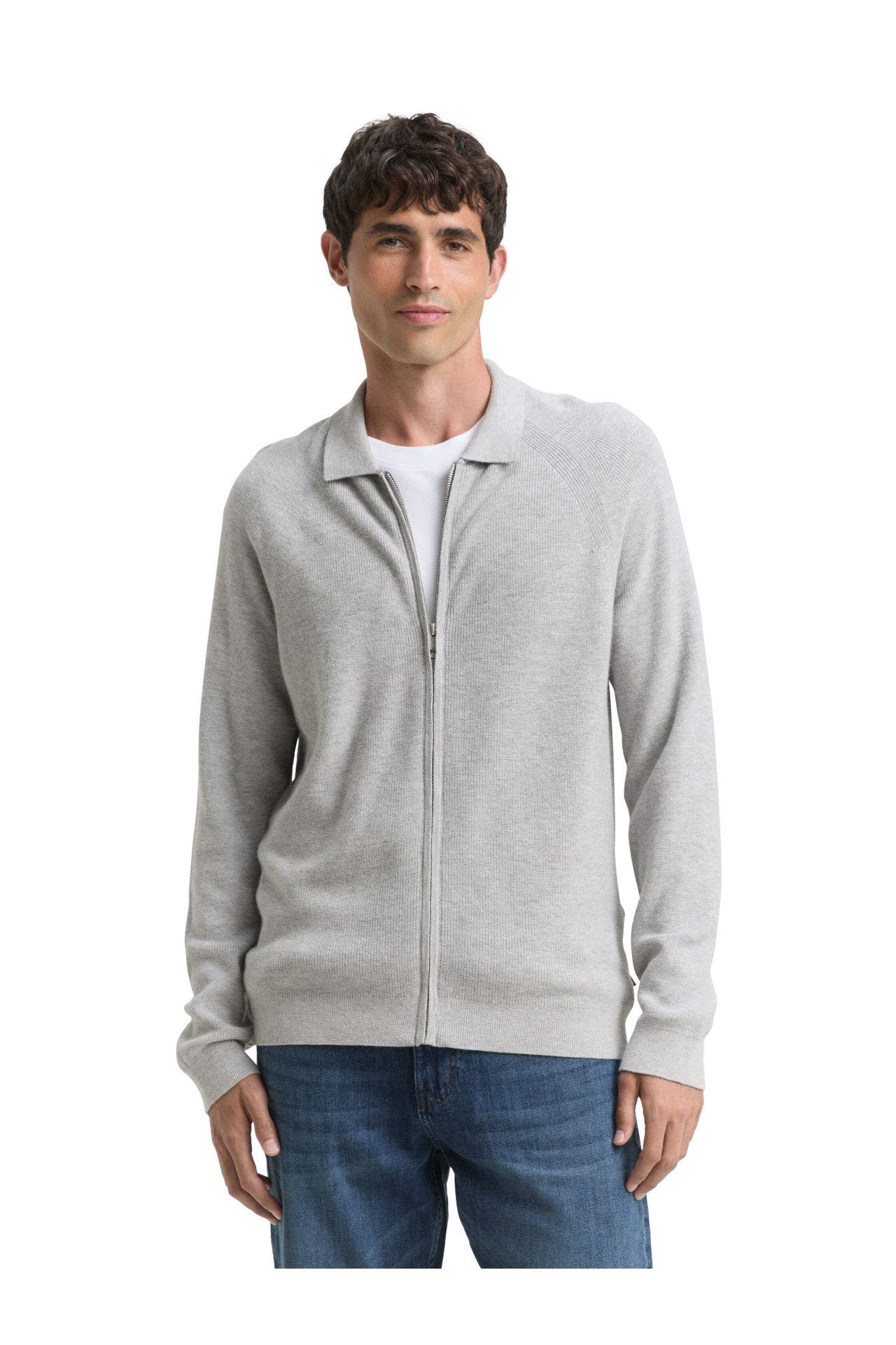 TOM TAILOR Strickjacke grau, Bild 1