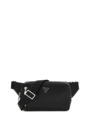 GUESS Bauchtasche 'Torino' schwarz