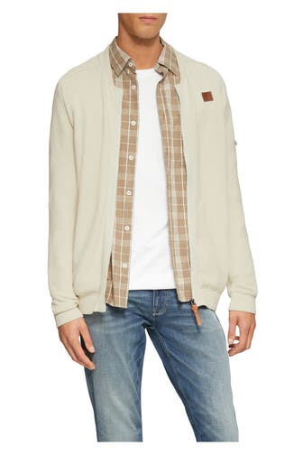 S.OLIVER Strickjacke creme