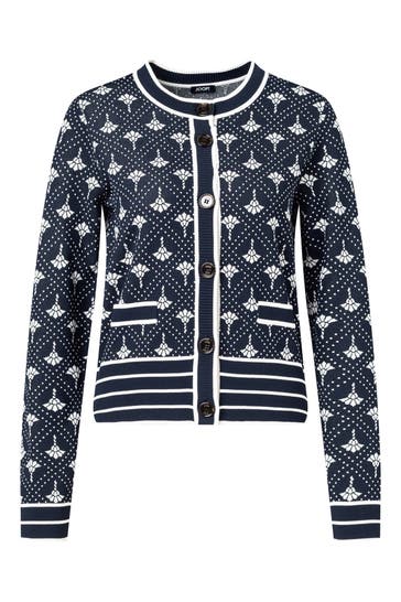 JOOP! Strickjacke 'Kaisa' gemustert