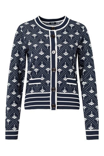 JOOP! Strickjacke 'Kaisa' gemustert