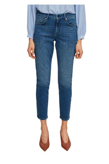 COMMA, Jeans blau slim